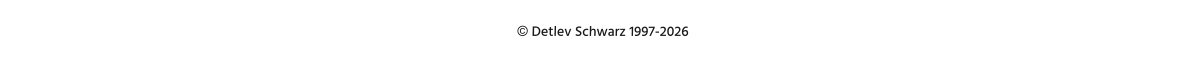 © Detlev Schwarz 1997-2026